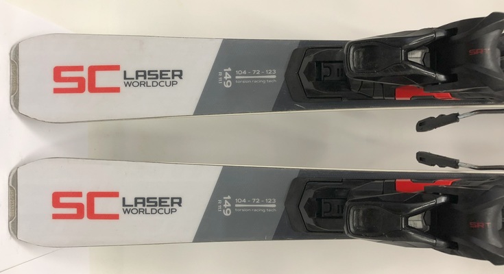 Lyže Stockli Laser SC + SRT SPEED + SRT 12 (testovací lyže 2946)