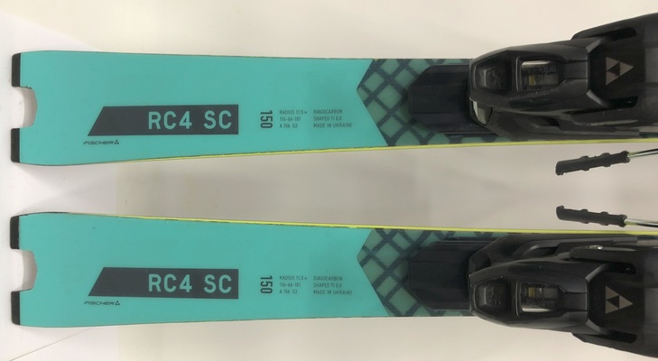 Lyže Fischer RC4 WC SC MT WS + RC4 RSX 12 PR (testovací lyže 2949) 24/25