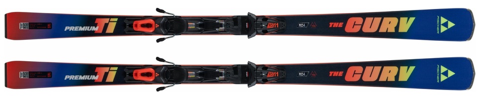 Lyže Fischer RC4 The Curv Premium TI + RS 11 GW PR (testovací lyže 2961)