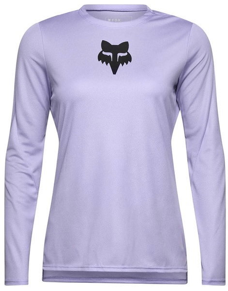 Dámský cyklo dres Fox W Ranger Ls Jersey Fox Head Lilac 33441-282 25/26