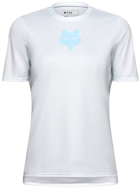 Dámský cyklo dres Fox W Ranger Ss Jersey Fox Head Pale Blue 33440-264 25/26