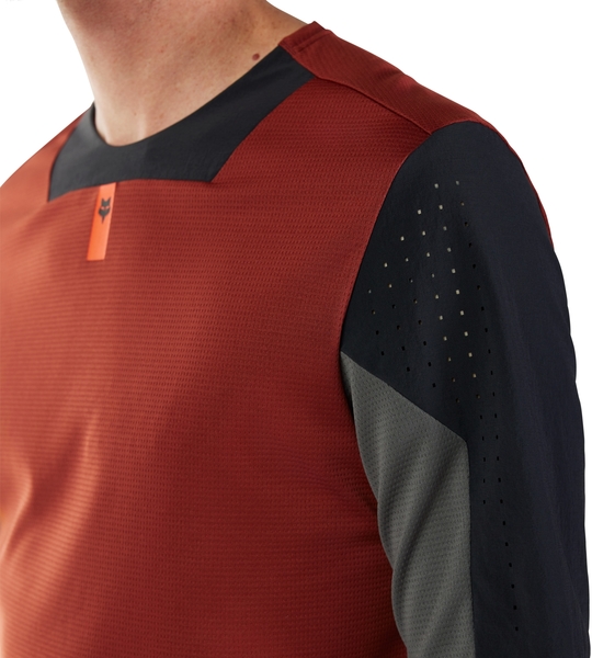 Pánský cyklistický dres FOX Defend SS Jersey Rust 32363-180 25/26