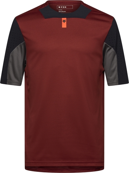 Pánský cyklistický dres FOX Defend SS Jersey Rust 32363-180 25/26