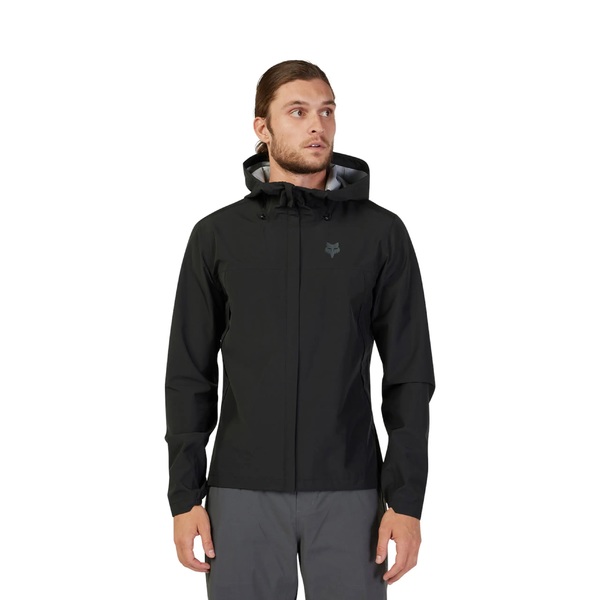 Cyklistická bunda do deště Fox Ranger 2.5L Water Jacket Black 33769-001 25/26