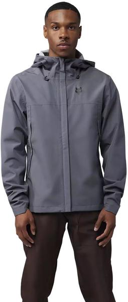 Cyklistická bunda do deště Fox Ranger 2.5L Water Jacket Graphite 33769-103 25/26