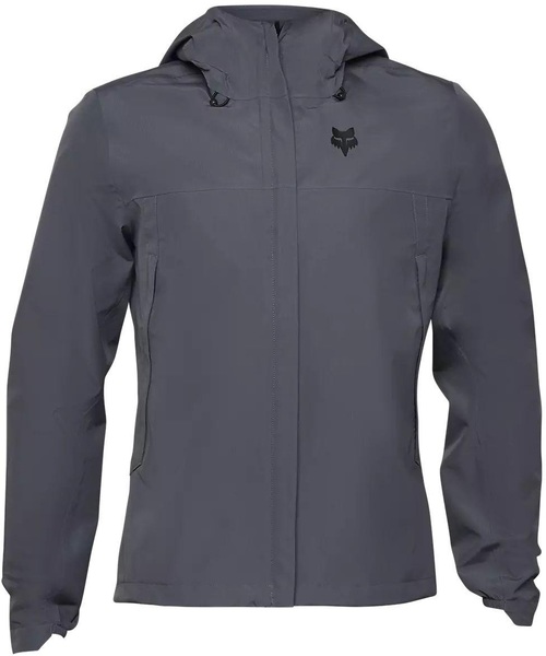 Cyklistická bunda do deště Fox Ranger 2.5L Water Jacket Graphite 33769-103 25/26