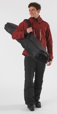 Vak na lyže Salomon Skitrip 1 Pair Padded 195 Black LC1921000 25/26