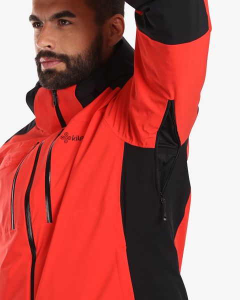 Pánská lyžařská bunda Kilpi DEXEN-U Dermizax Červená WU0150KIRED
