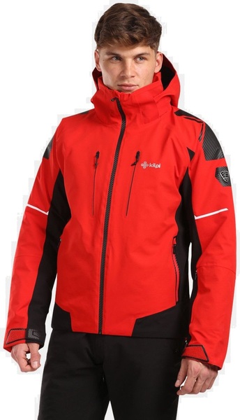 Pánská lyžařská bunda Kilpi TURNAU-M Červená WM0109KIRED