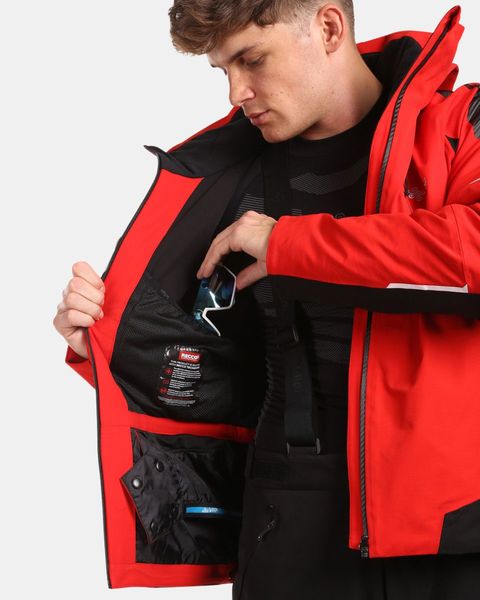 Pánská lyžařská bunda Kilpi TURNAU-M Červená WM0109KIRED