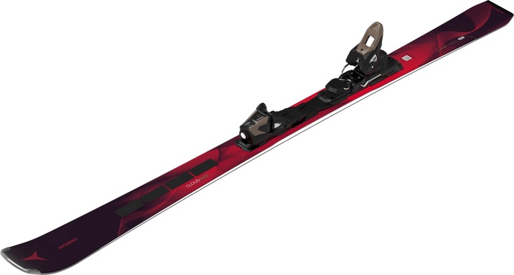 Dámské lyže Atomic Cloud Q12 Revoshock C + M 10 GW Maroon AASS03522 25/26