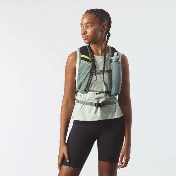 Outdoorový Batoh Salomon Cross 12 LC2463700 Green milieu/agave green/sharp green 25/26