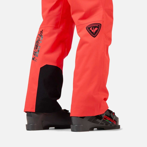 Pánské lyžařské kalhoty Rossignol Hero Blackside Insulated Ski Pants Men´S Neon Red RLOMP07-316 25/26