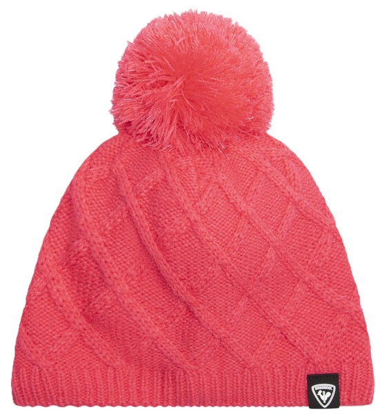 Dětská/juniorská čepice Rossignol Junior´s Luna Beanie Tea Rose RLNYH06-35N 25/26