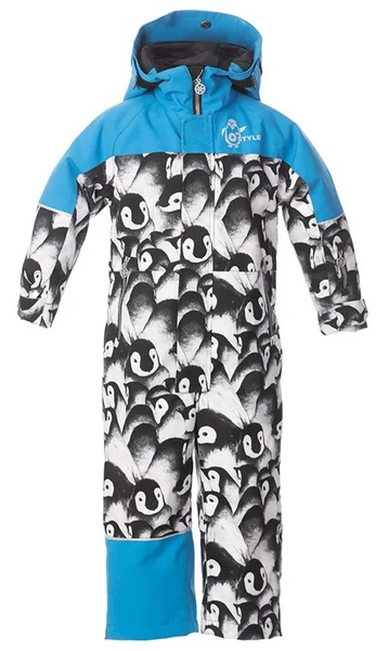 Dětská kombinéza O'STYLE Iman Celotisk Modrá IDW-830125/26