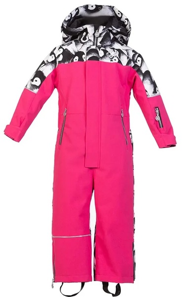 Dětská kombinéza O'STYLE Iman Celotisk Růžová IDW-8301 25/26