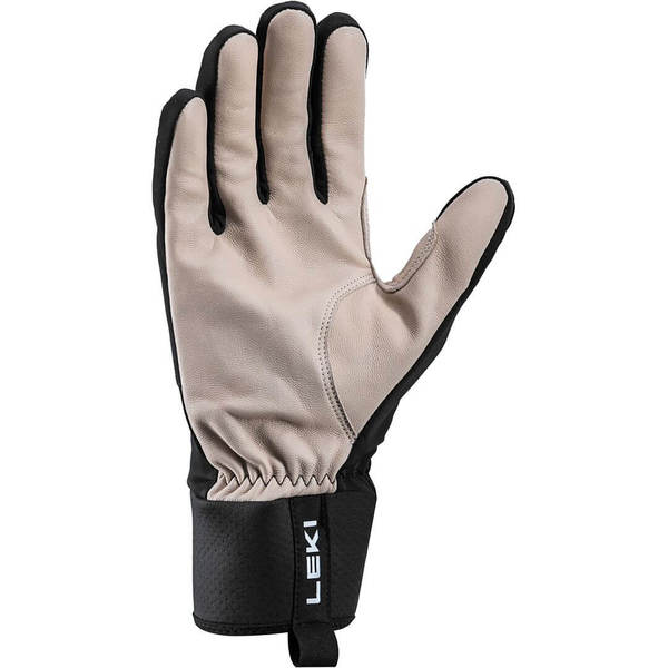 Rukavice na běžky Leki PRC Premium ThermoPlus Black/Sand 652914301 25/26