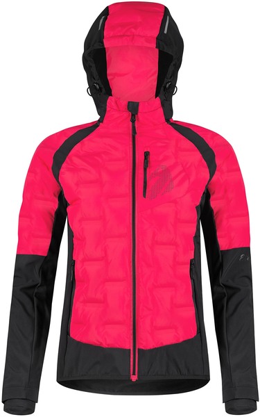 Dámská Hybridní Mikina/Bunda s kapucí Etape Sierra Ultra Růžová/Černá 2435812 25/26