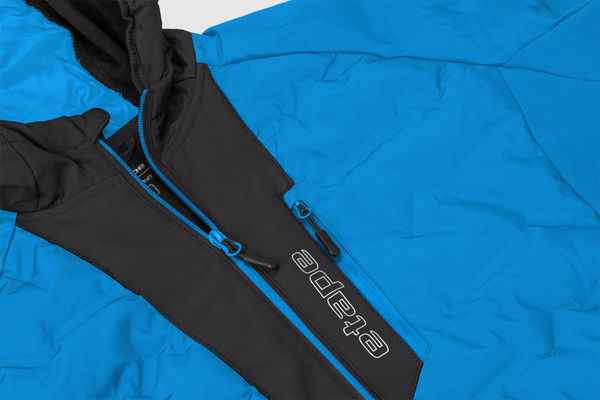 Pánská zimní hybridní bunda s kapucí Etape CRUX Ultra modrá/černá 2536431 25/26