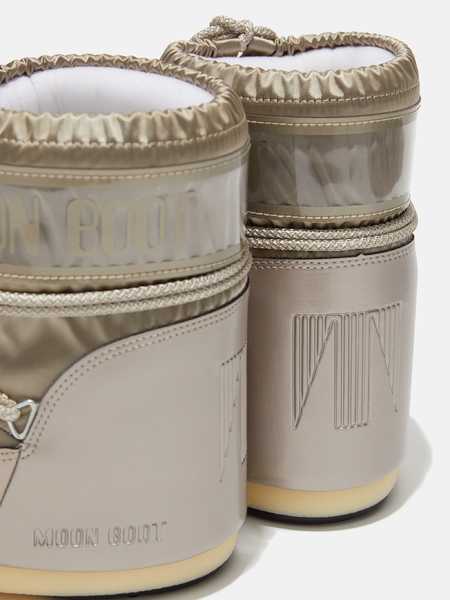 Dámské zimní boty Moon Boot Icon Low Glance-B003 Platinum 80D1409350 25/26