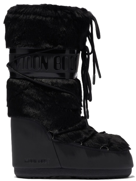 Dámské zimní boty Moon Boot Icon Faux-Fur-N001 Black 80D1408900 25/26
