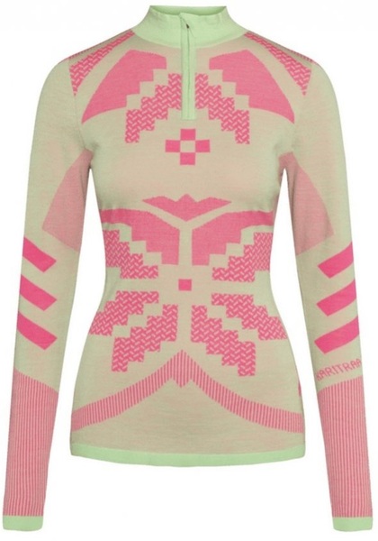 Dámské funkční triko se stojáčkem Kari Traa Faith Hz Merino 623594 Mint 25/26