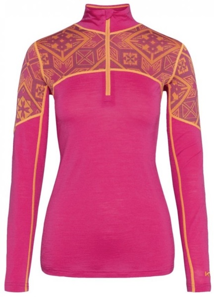 Dámské funkční triko Kari Traa Eloise Hz 623585 Berry 25/26