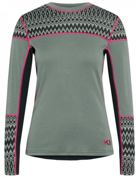 Dámské funkční triko Kari Traa Sara Ls Merino Wool 623590 25/26