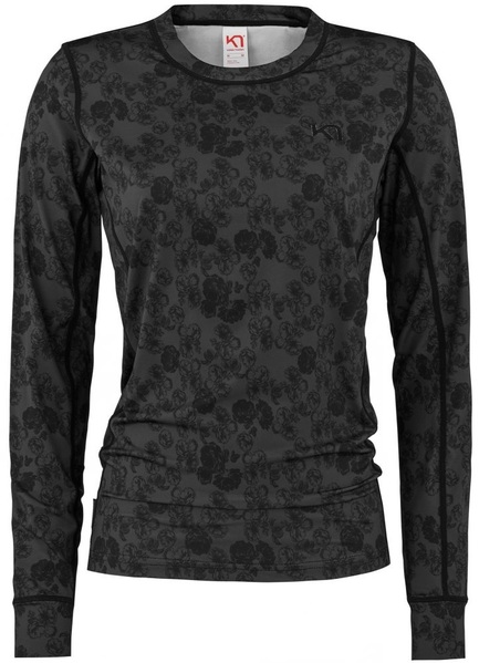 Dámské funkční termo triko Kari Traa Fantastisk Long Sleeve Rdgrey 623003 25/26