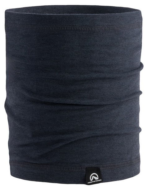 Tunelový nákrčník melanžový Northfinder Lotair Black Melange AS-00402OR-274 25/26