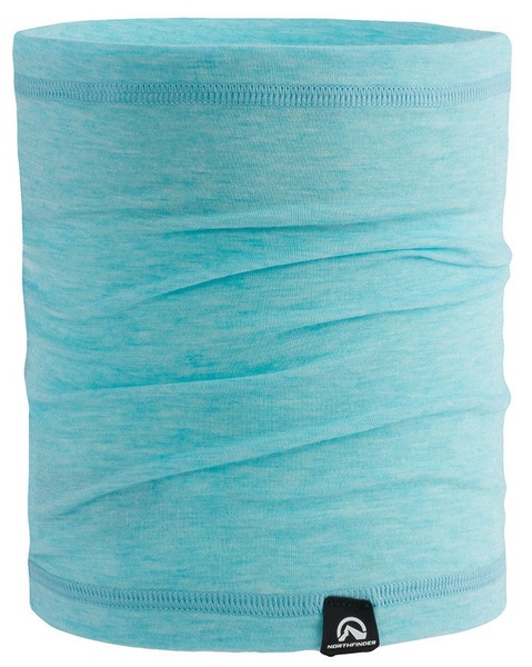 Tunelový nákrčník melanžový Northfinder Lotair Light Blue Melange AS-00402OR-658 25/26