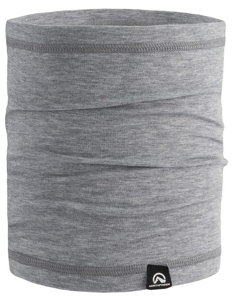 Tunelový nákrčník melanžový Northfinder Lotair Light Grey Melange AS-00402OR-541 25/26