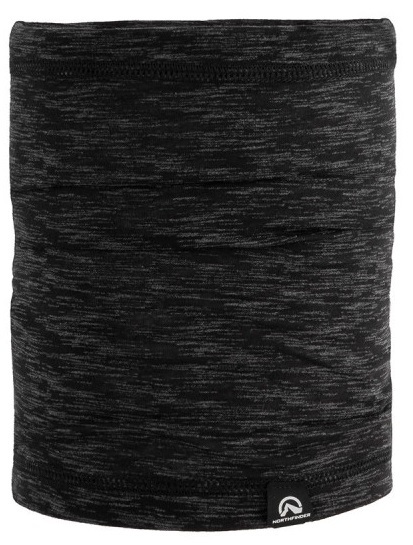 Tunelový nákrčník melanžový Northfinder Lotair Black Melange AS-00403OR-274 25/26