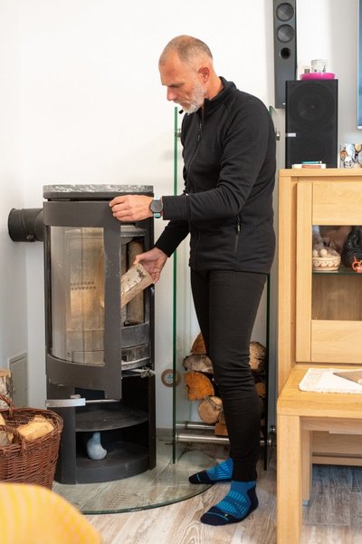 Pánské dvouvrstvé termo kalhoty Devold Duo Active Merino 205 Longs Man Černá GO-237-124-A-950A 25/26