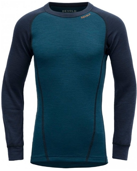 Dětské merino termo triko Devold Duo Active Merino Shirt Jr GO 237 223 A 284A Ink 25/26