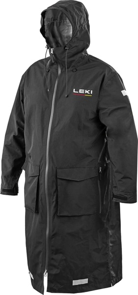 Dětská/juniorská lyžařská pláštěnka Leki Rain Coat WCR Pro Junior black 35824200 25/26