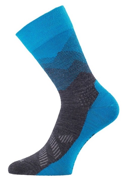Lasting funkční trekingové merino ponožky FWR-585 modrá 25/26