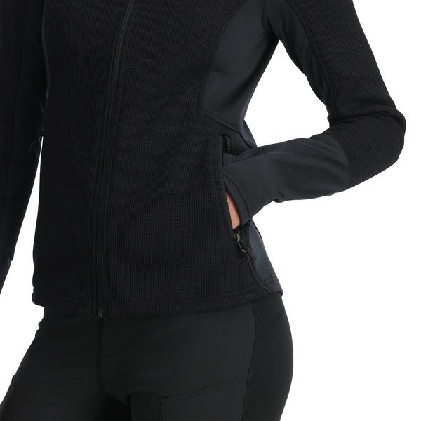 Dámský svetr Spyder Bandita Jacket Black 38B485308-BLK2 25/26