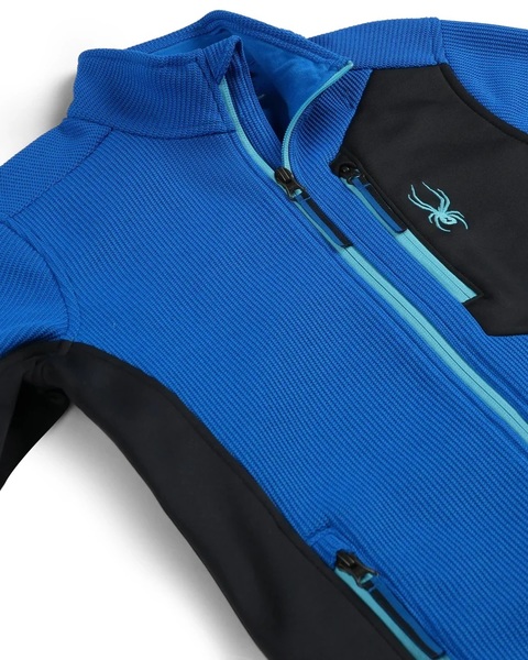 Dětská mikina/svetr Spyder Bandit Full Zip Jacket Kids Cobalt 38C485401-CBT 25/26