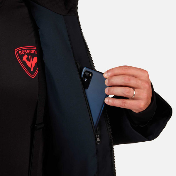 Pánská bunda Rossignol Hero Blackside Insulated Ski Jacket Black RLOMJ24-200 25/26