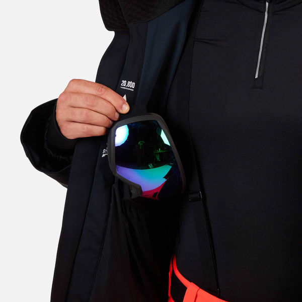 Pánská bunda Rossignol Hero Blackside Insulated Ski Jacket Black RLOMJ24-200 25/26