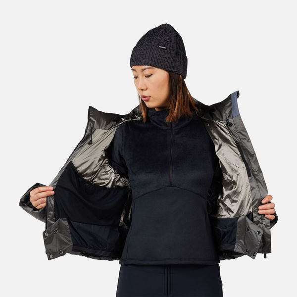 Dámská bunda Rossignol Daille Down Ski Jacket Silver RLOWJ11-290 25/26