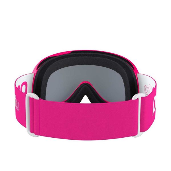 Dětské lyžařské brýle POC POCito Retina Fluorescent Pink/Partly Sunny Silver PC400679610 25/26