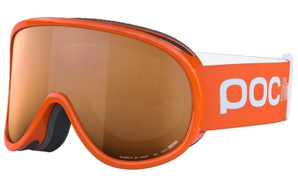 Dětské lyžařské brýle POC POCito Retina Fluorescent Orange/Partly Sunny Light Orange PC400679607 26/27