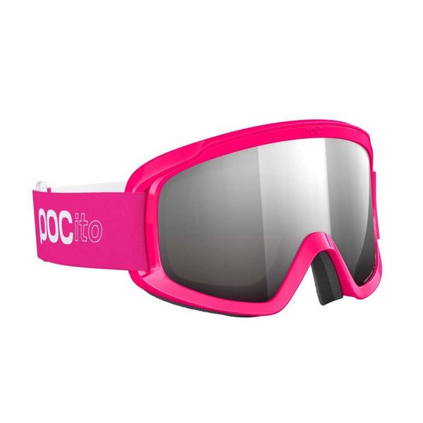 Dětské lyžařské brýle POC POCito OPSIN Fluorescent Pink/Partly Sunny Silver PC400689610 25/26