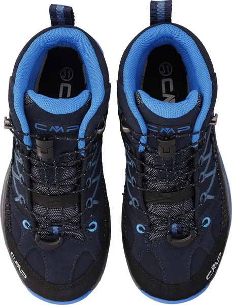 Dětské kotníkové trekové boty CMP Kids Rigel Mid WP Trekking Bluestone-Royal Blue 3Q12944-40NU 25/26