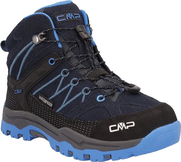 Dětské kotníkové trekové boty CMP Kids Rigel Mid WP Trekking Bluestone-Royal Blue 3Q12944-40NU 25/26