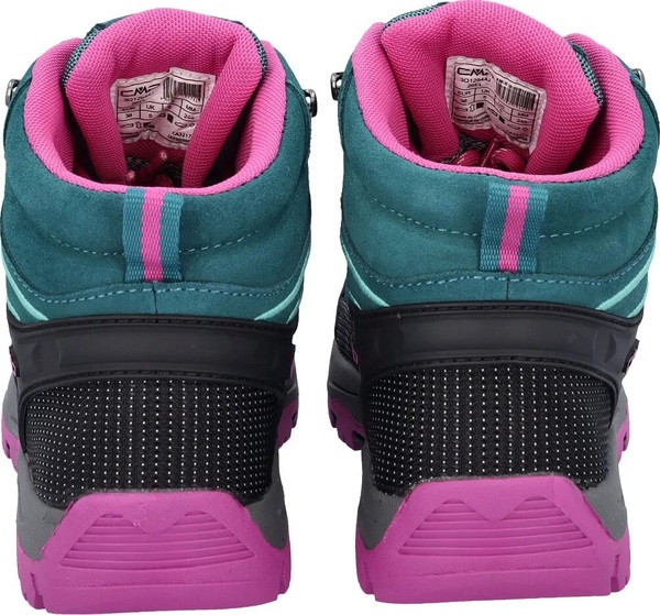 Juniorské kotníkové trekové boty CMP Junior Rigel Mid WP Trekking Lake-Pink Fluo 3Q12944J-26EL 25/26