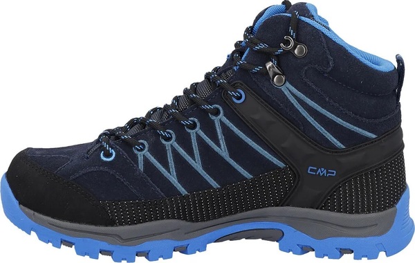 Juniorské kotníkové trekové boty CMP Junior Rigel Mid WP Trekking Bluestone-Royal Blue 3Q12944J-40NU 25/26
