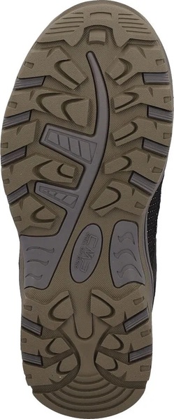 Dětské kotníkové trekové boty CMP Kids Kiruna Mid Fitgo Fleece WP Olive-Acido 3Q57894-36EU 26/27